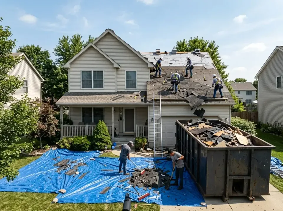 roof-replacement-debris-remova-004 — frequently asked questions, Cheapest Dumpster Rentals in Bridgeport, AL